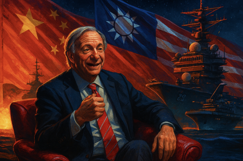 橋水 Ray Dalio：台灣是長期結構性議題，短期不會成為美中衝突觸發點