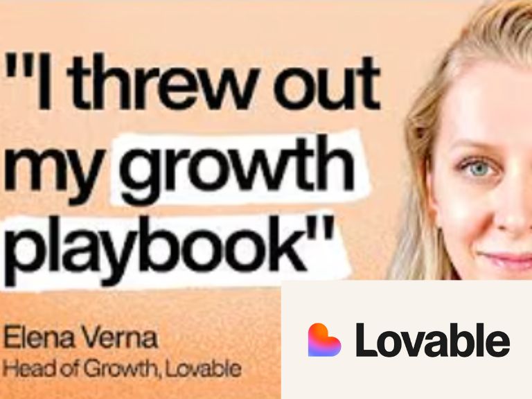 網路時代增長經驗僅三成適用！Lovable：AI 產品週期隨 LLM 三個月迭代