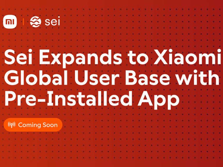 新款小米手機將內建 Sei 加密貨幣錢包，最快明年 Q2 能在香港用穩定幣買小米 SU7