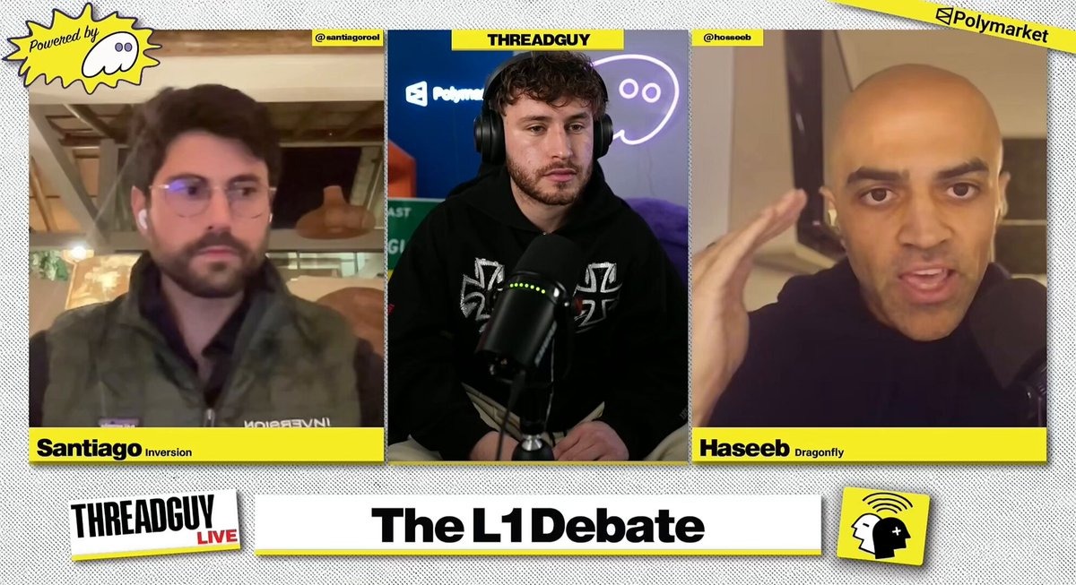 以太坊難以再創新高？剖析 Santiago 與 Haseeb 辯論：L1 是否被嚴重高估？