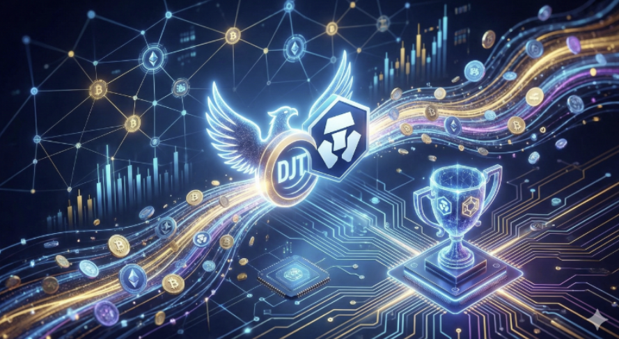 持有DJT股票送代幣，川普媒體與Crypto.com合推數位股東獎勵計畫