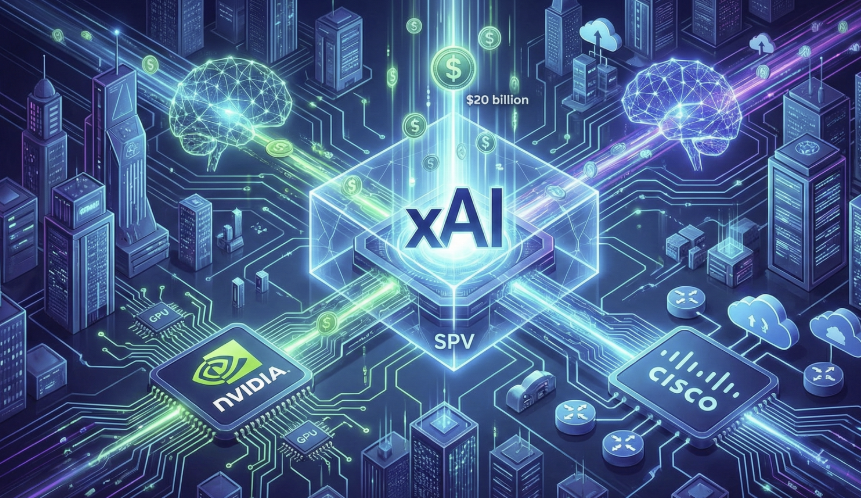 馬斯克 xAI 狂吸 200 億美元銀彈！不只賣股，還拿輝達 GPU 當抵押