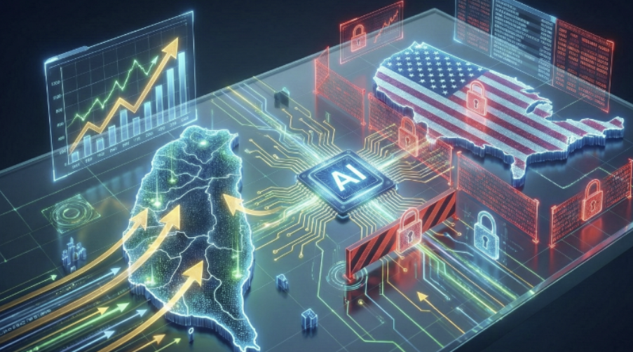 台灣出口持續飆升，對美順差再創新高，AI紅利恐成關稅談判阻力