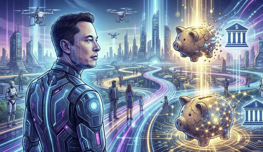 別存退休金了？馬斯克：全民高收入時代即將來臨