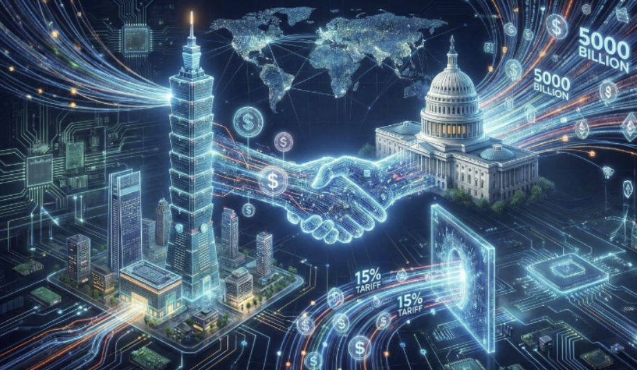 台美貿易協定拍板！5000億美元投資換取15%關稅