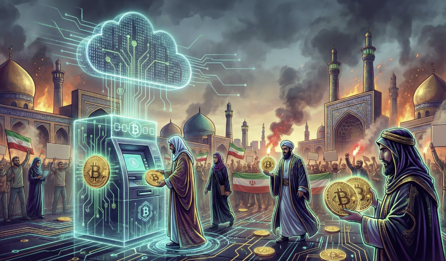 伊朗加密規模破77億，局勢動盪人民用比特幣提現