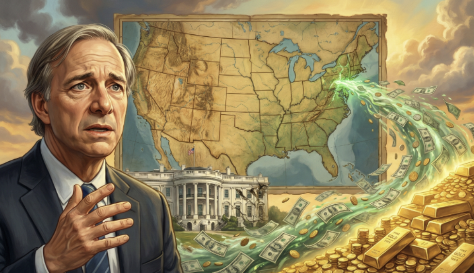 Dalio 示警資本戰：川普政策恐引美元資產拋售潮，應配置黃金避險