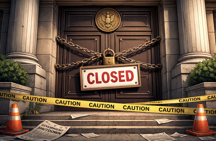 短暫停擺！美國政府再度局部關門，眾院延至週一才復會表決撥款案