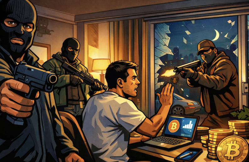 駭不到就持槍闖你家！加密貨幣小額投資人線下暴力搶案遽增