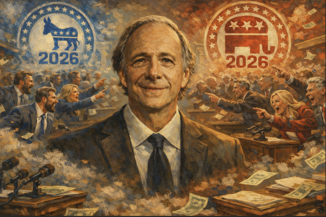 Ray Dalio 示警：2026 美國期中選舉在即，川普政策推進動能承壓