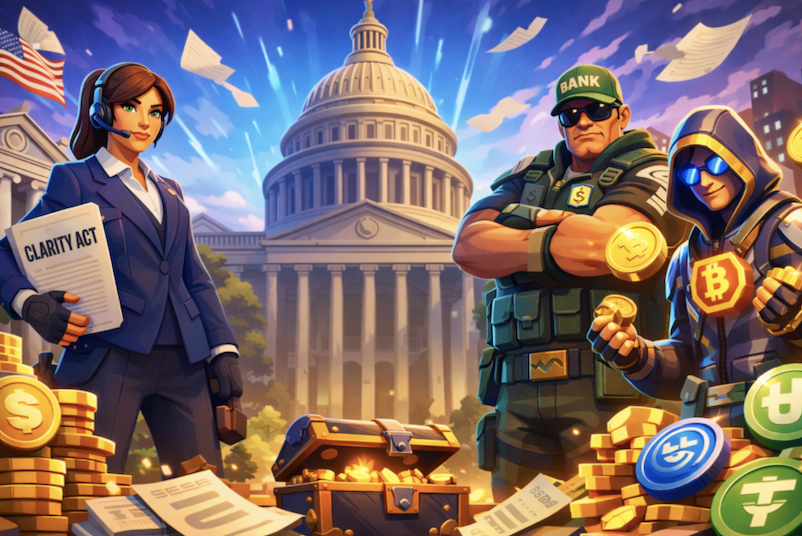美參院釋出《CLARITY Act》修正草案：穩定幣利息獎勵有條件發放