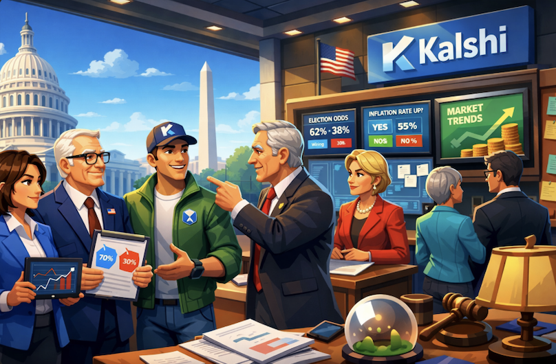 Kalshi 進駐華府設辦公室，延攬民主黨員與國會老將強化政策溝通