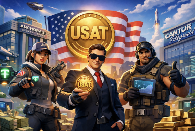 Tether 美國監管穩定幣 USAT 上線，由 Anchorage 銀行擔任主發行商