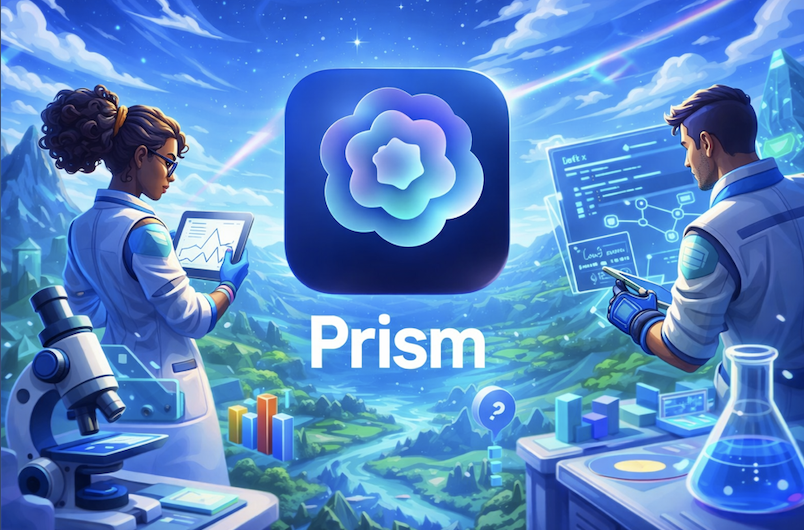 OpenAI 新推免費科研工具 Prism，聚焦論文寫作與跨研究協作