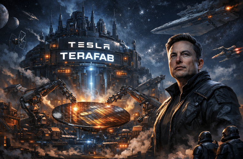 特斯拉將自建半導體晶圓廠？馬斯克：TeraFab 可解決晶片供應瓶頸