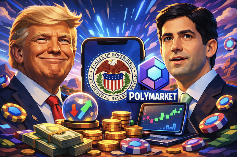 川普宣布週五揭曉 Fed 主席提名人選，Polymarket 押注轉向 Kevin Warsh