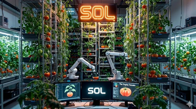 Claude 不只會寫 Code 還會種番茄！全自動溫室餵養「Sol」還有出迷因幣？