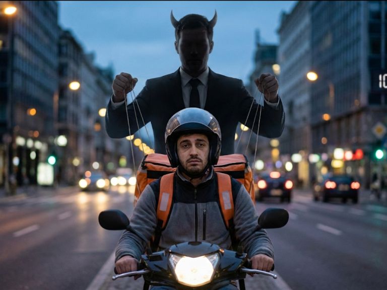 美國網友爆料：優先配送根本是騙局！系統為外送員打絕望分數，越缺錢越壓榨