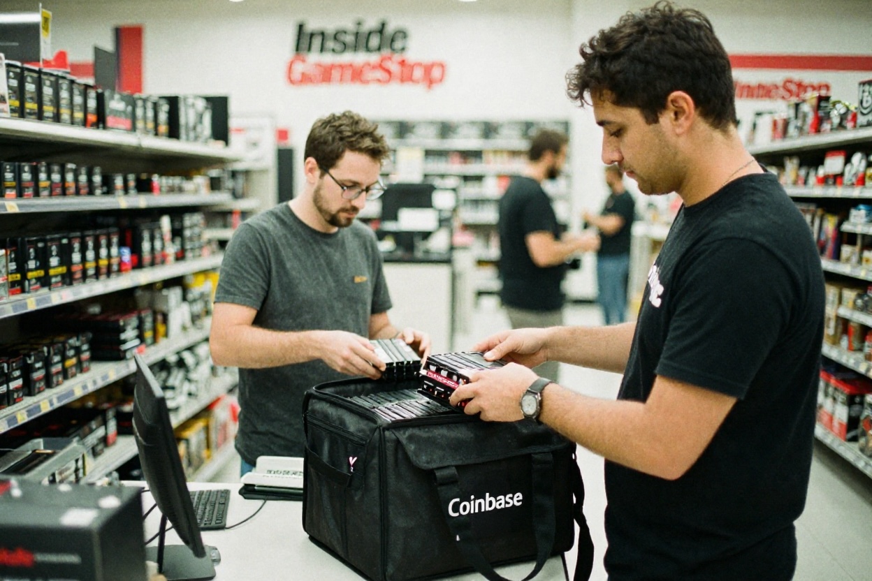 拋售前兆？消息指出 GameStop 將全部比特幣移轉至 Coinbase
