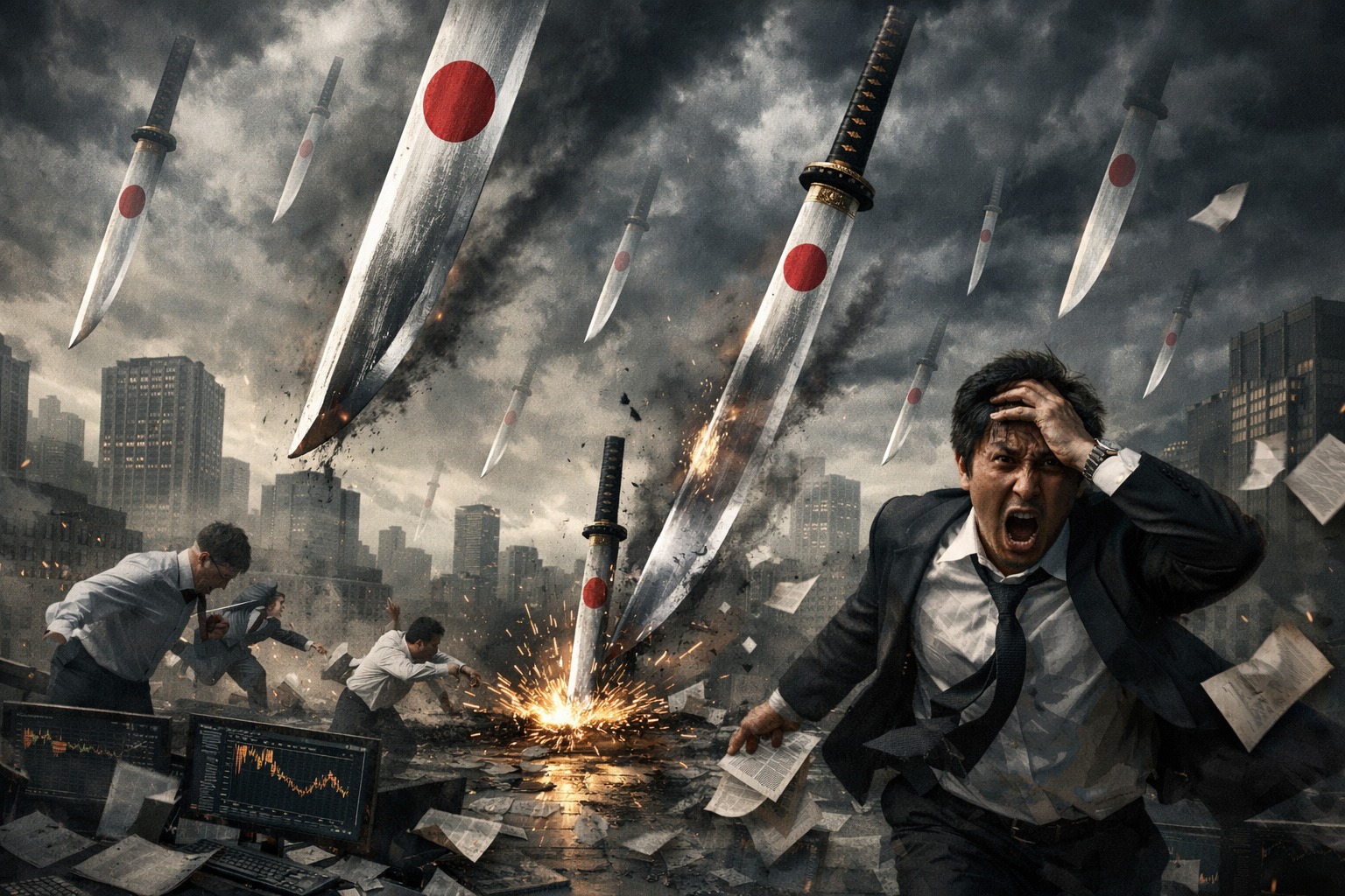 日債拋售潮蔓延全球、避險基金放空日圓：資管巨頭擔憂「沒人敢接盤」