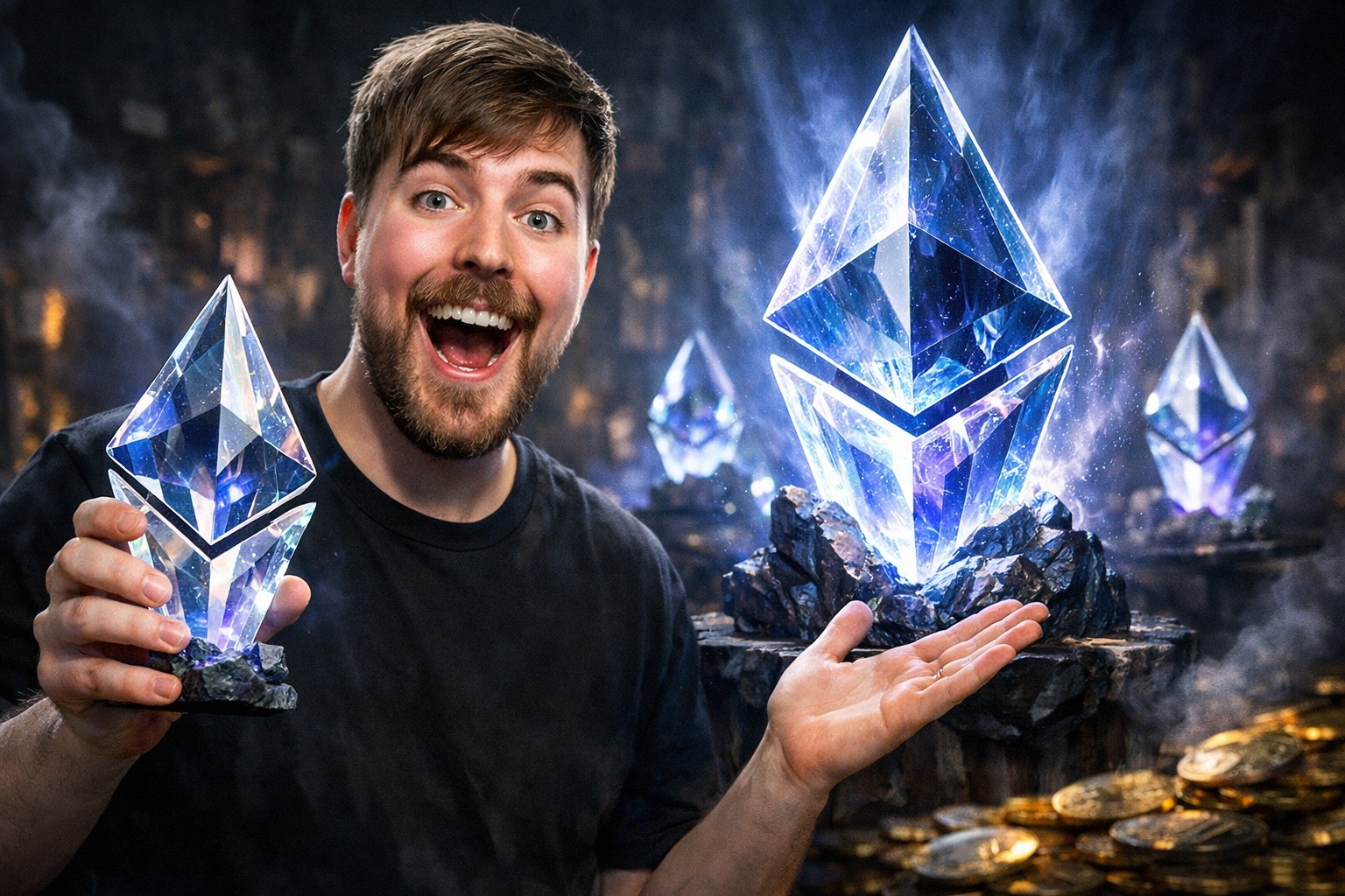 BitMine 砸 2 億美元投資 MrBeast，串聯 Youtube 幫曝光帶貨？