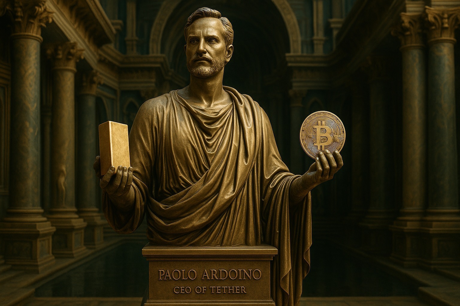 Tether 坐擁超過 230 億美元黃金！Ardoino：想成為全球最大黃金央行