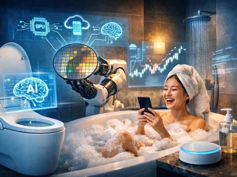 AI 走進浴室？衛浴品牌 TOTO 近兩個月大漲 40%，背後竟是記憶體關鍵元件