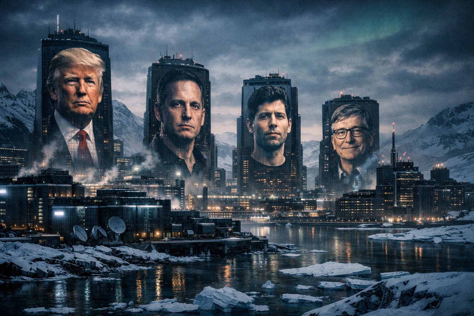 川普格陵蘭協議曝光美國獲當地礦產權？深入矽谷巨頭「自由之城」計劃