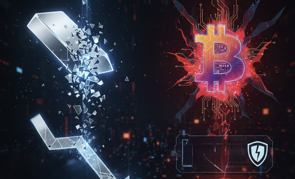 恐慌賣壓出籠！白銀閃崩17%，比特幣面臨七萬鎂保衛戰