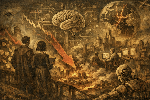 2028「全球智慧危機」情境推演：AI 生產力爆發為何反而拖垮股市、就業與房貸？