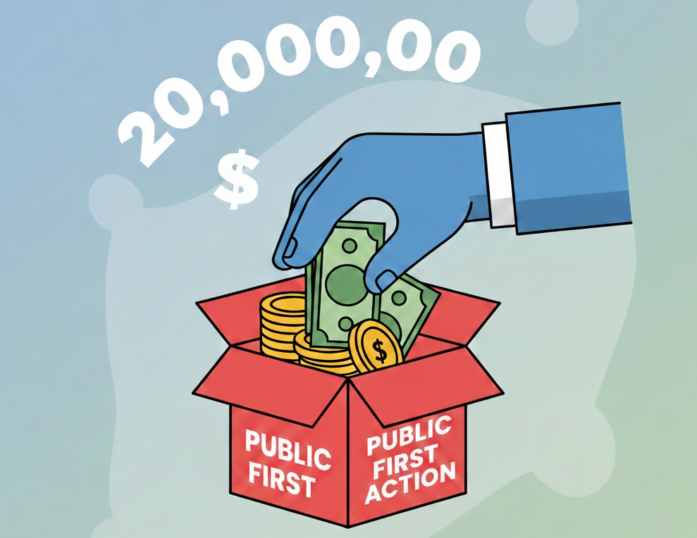 Anthropic 捐兩千萬美元給 「公共優先行動組織」，推動 AI 防禦