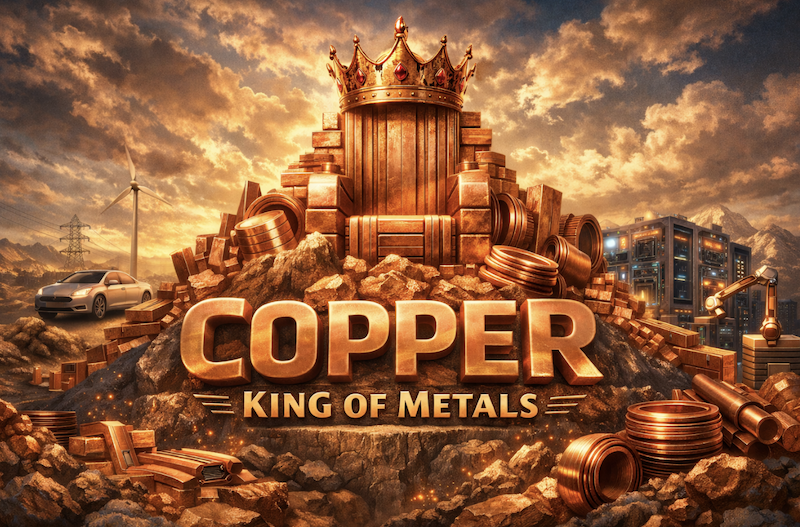 金銀暴跌只是去槓桿？從央行買金到 AI，2026 可能輪到「銅」稱王？