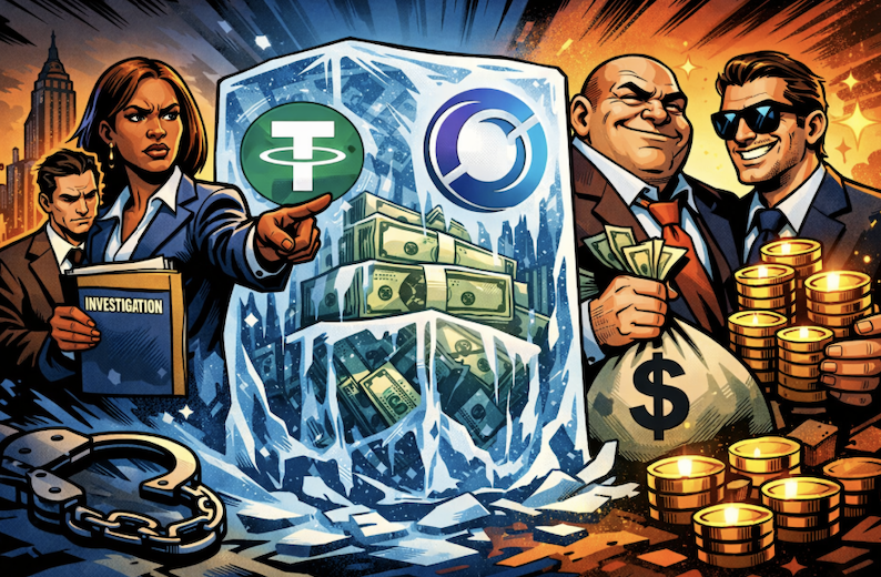 紐約檢方指控 Tether、Circle：凍結詐騙資金卻未返還，反成獲利工具