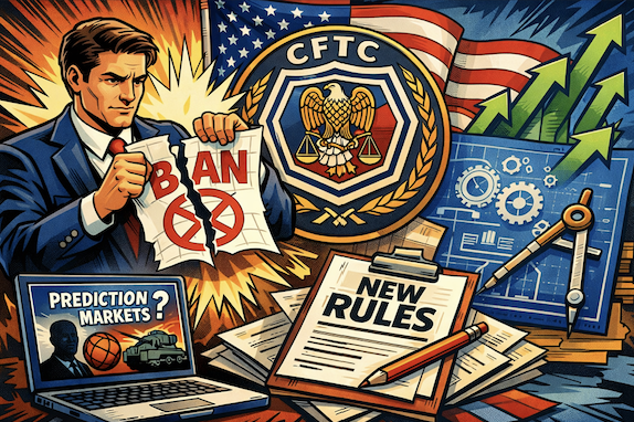 CFTC 撤回拜登時期預測市場禁令草案，重新設計監管規則