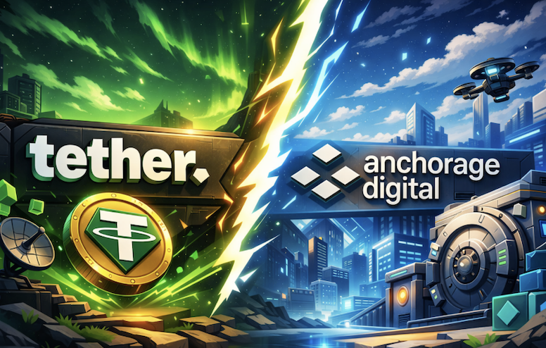 Tether 砸 1 億美元入股 Anchorage 銀行，強化合規金融基建佈局