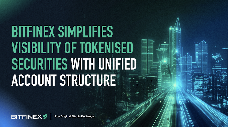 Bitfinex Securities 推出統一帳戶架構，簡化代幣化證券存取流程