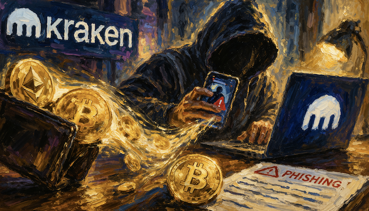 Kraken 用戶慘遭社交工程攻擊痛失 1820 萬美元！駭客無需入侵系統，僅靠「簽名」完成資產轉移