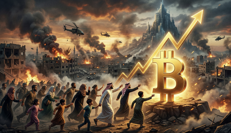 比特幣化身逃命錢？中東戰火延燒BTC反彈至68K