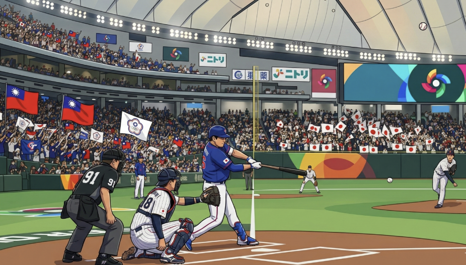 WBC中日大戰六點開打，Polymarket一面倒，台灣集氣挺賽事