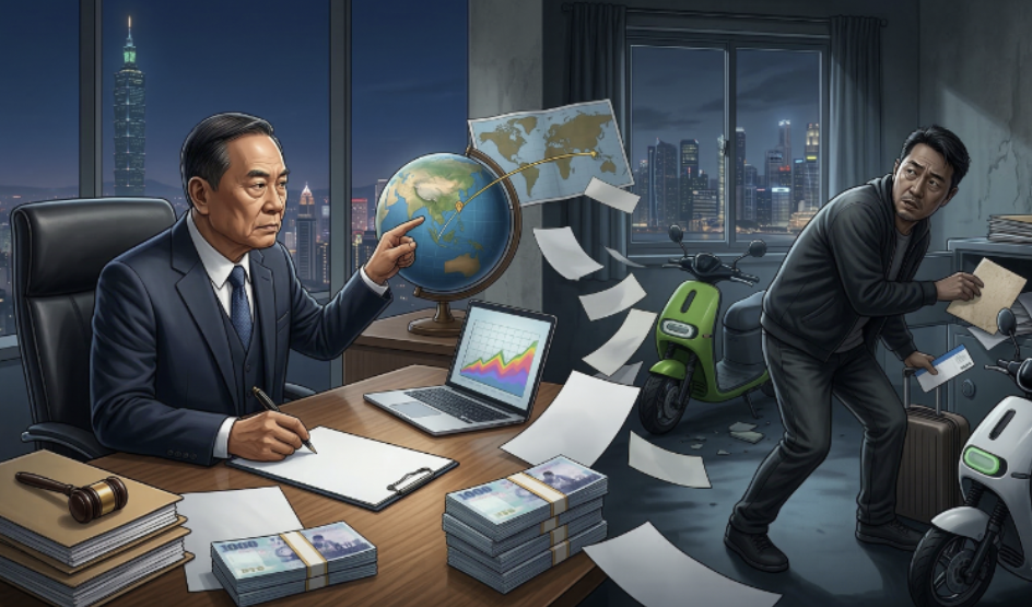 Gogoro創辦人陸學森欠款神隱，尹衍樑跨海追償1.5億新台幣