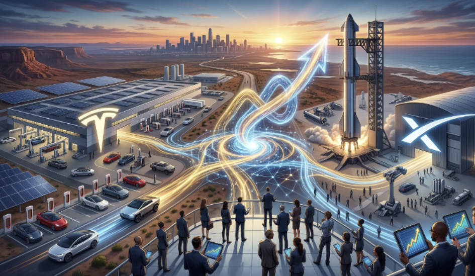 特斯拉入股SpaceX，IPO前夕買TSLA等同買入SpaceX？