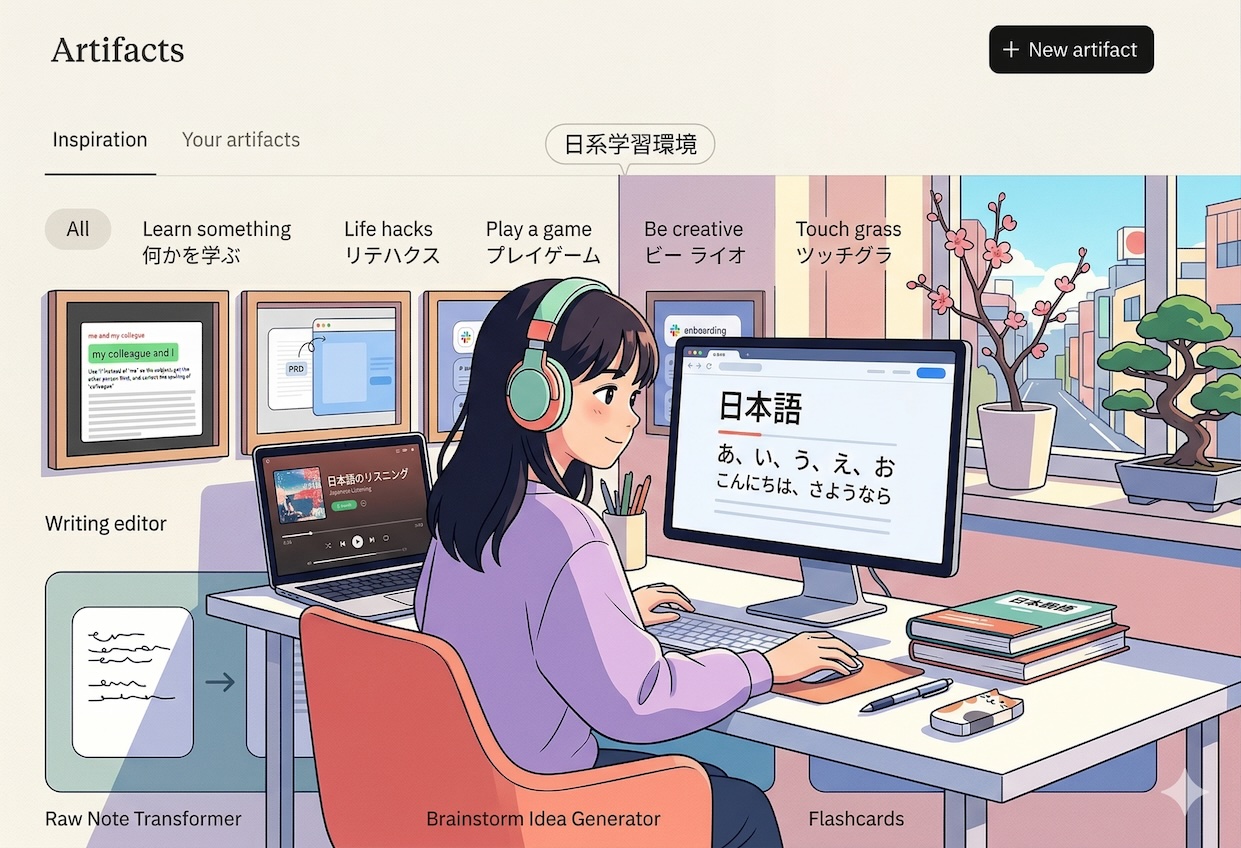 什麼是 Claude Artifacts？攻略+實例 「打造客製化數位工藝品」