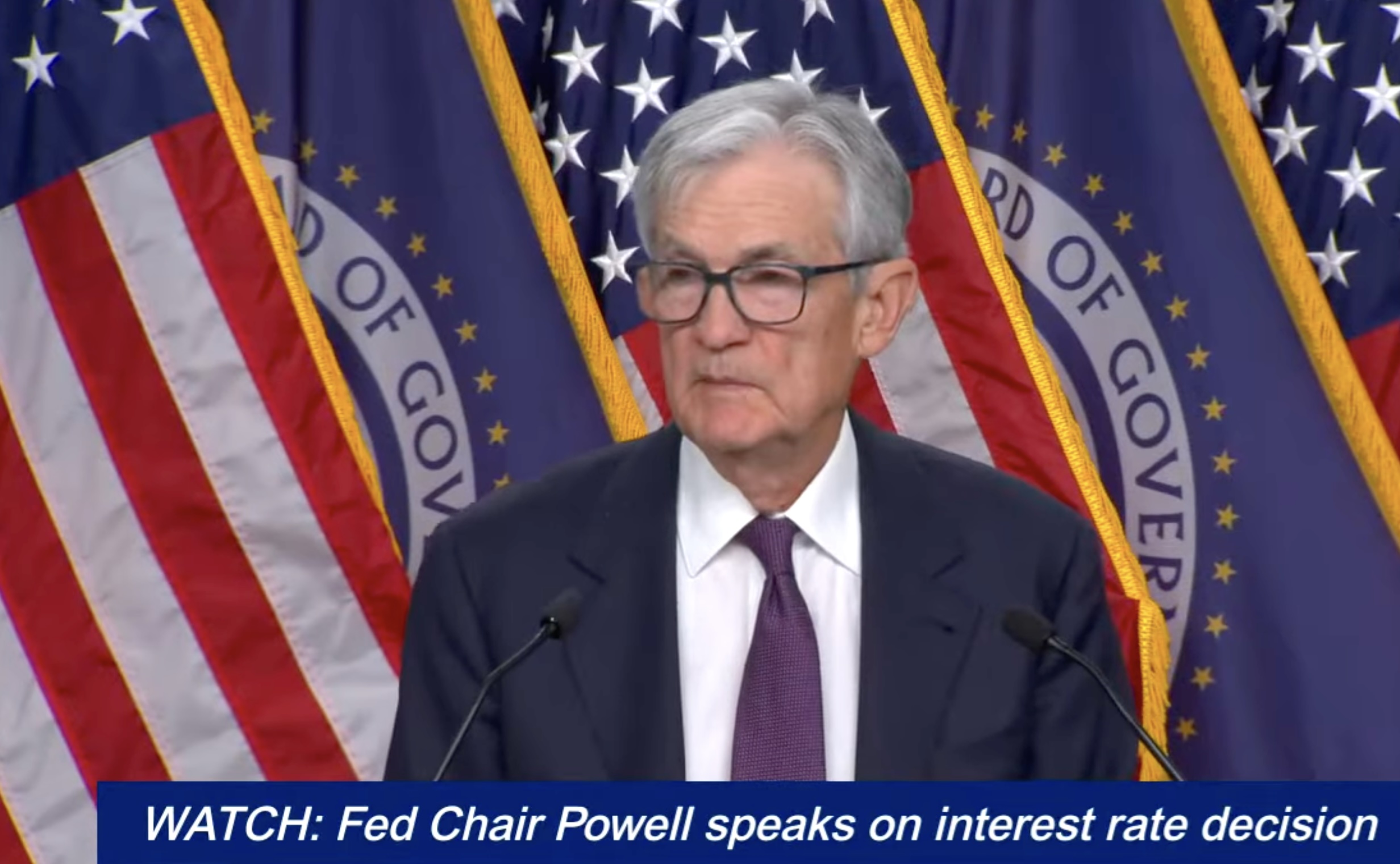 聯準會宣佈維持利率不變，鮑威爾強調貨幣政策非預設，未來將具備高度靈活性
