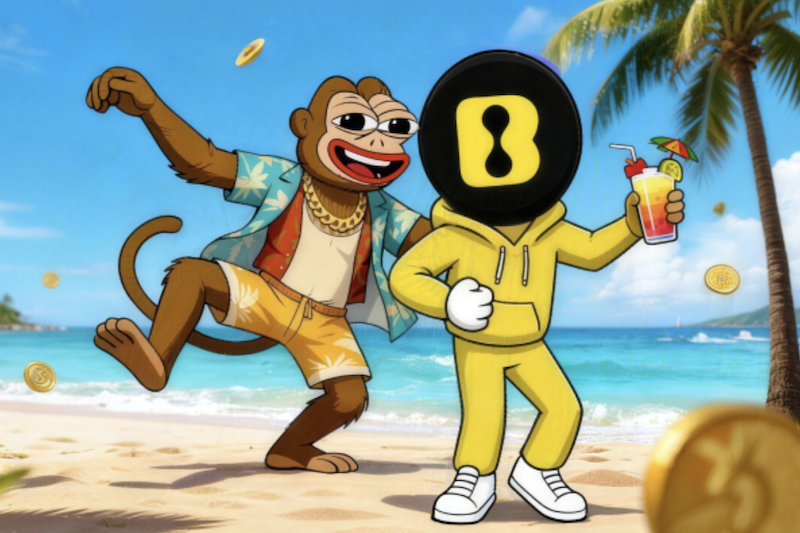 這可能是加密圈最離譜的聯名：LBank 開始和一隻猴子一起發瘋