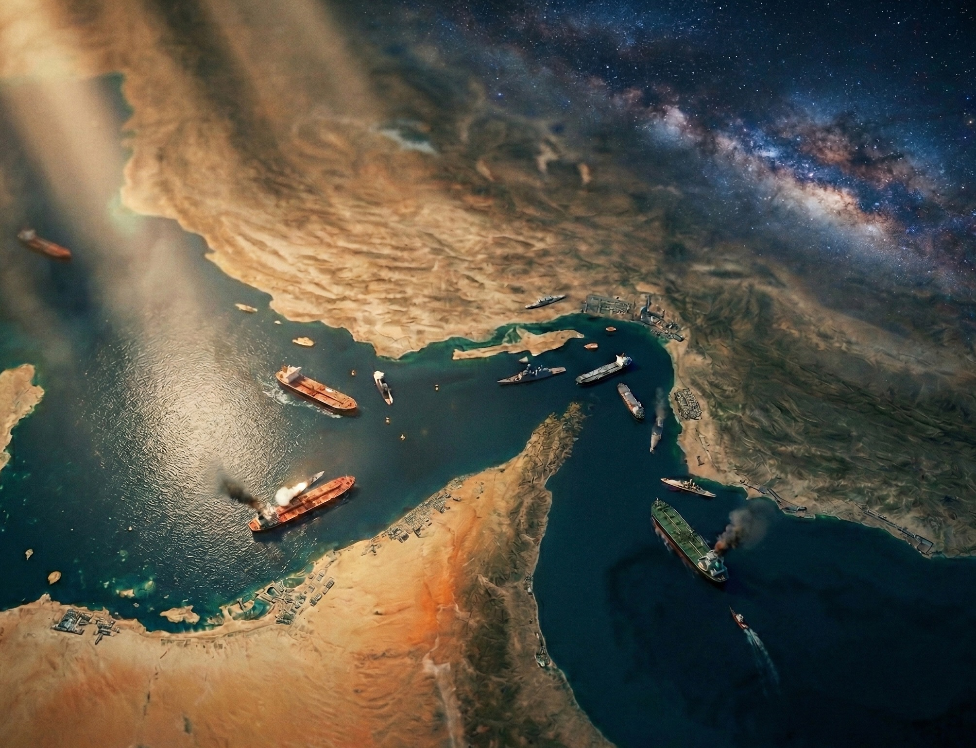 中東軍事衝突升溫，霍爾木茲海峽若被伊朗封鎖將衝擊全球經濟