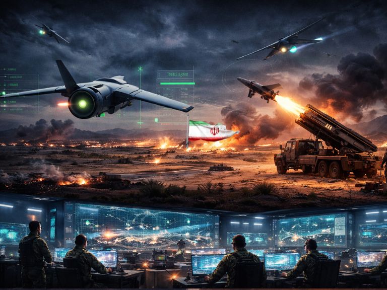 美國空襲伊朗背後的國防科技奇兵：AI 作戰、LUCAS 無人機上戰場