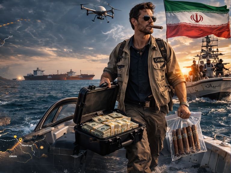 Citrini 分析師提著一箱現金、一包雪茄挺進伊朗！帶回荷姆茲海峽現況