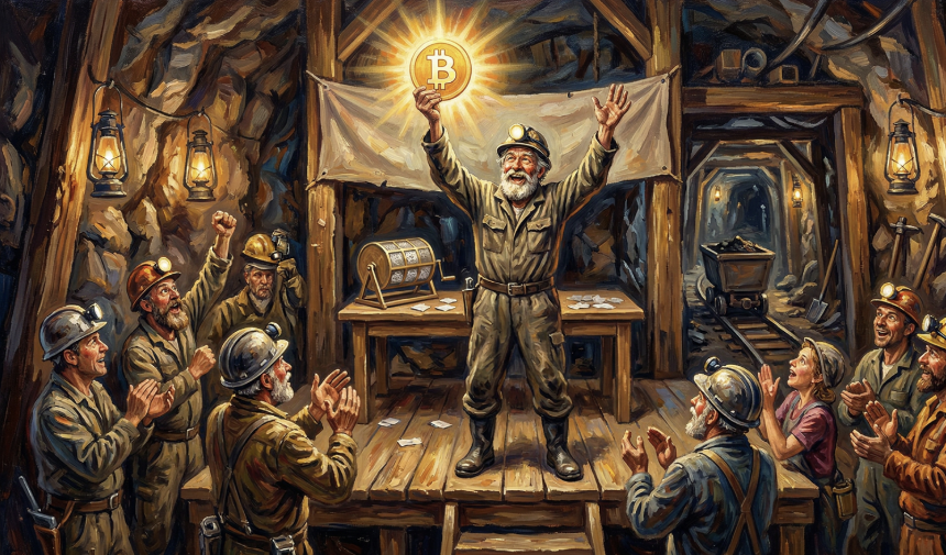 礦工界大樂透 CKpool 又開獎！幸運兒擊敗28萬分之一機率獨得21萬鎂