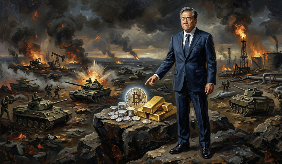 羅伯特清崎：世界正因石油瀕臨大戰邊緣，建議投資黃金、白銀與比特幣