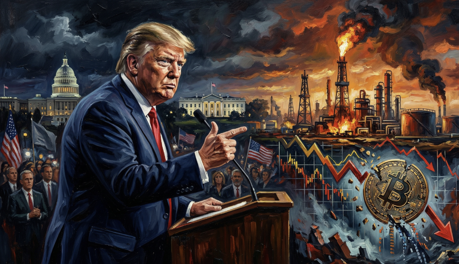 川普最後通諜能停火嗎？油價上漲，比特幣跌落至 68K